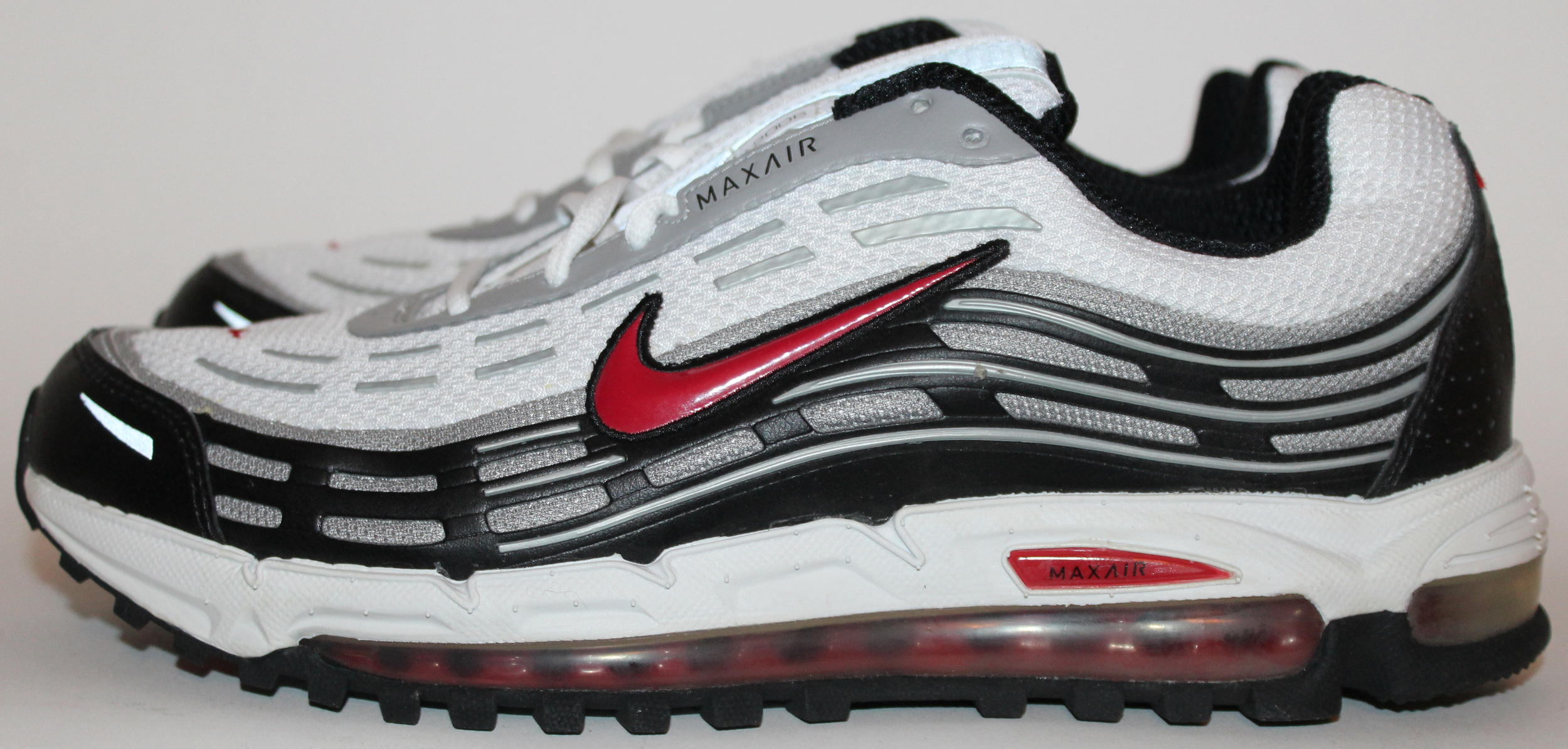 Nike Air Max TL 2.5 White/Black/Red DS (Size 9.5) — Roots سوق تنزيل العاب
